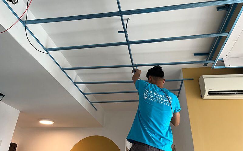 Ứng dụng Khung Trần Kẽm