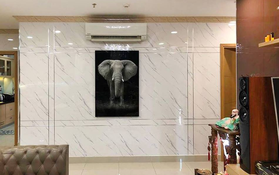 Tấm Nhựa PVC Giả Đá Trong Các Công Trình