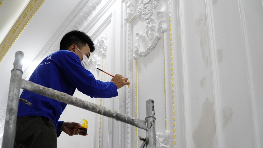 Hoàn Thiện Và Sơn Phào Chỉ PU