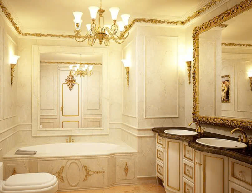 Một số mẫu thiết kế ứng dụng trong nhà tắm