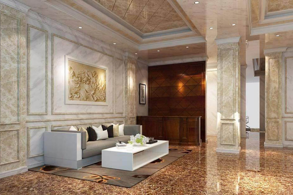 Tấm Nhựa PVC Đá Trong Các Công Trình